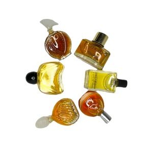 Lot of 6 Miniature designer splash perfumes Balenciaga Chloé Calvin Klein ++